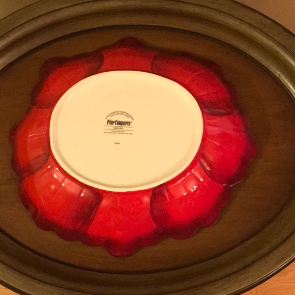 New Pier 1 Chelsea Hand-Painted Earthenware Bowl - Picture 3 of 4